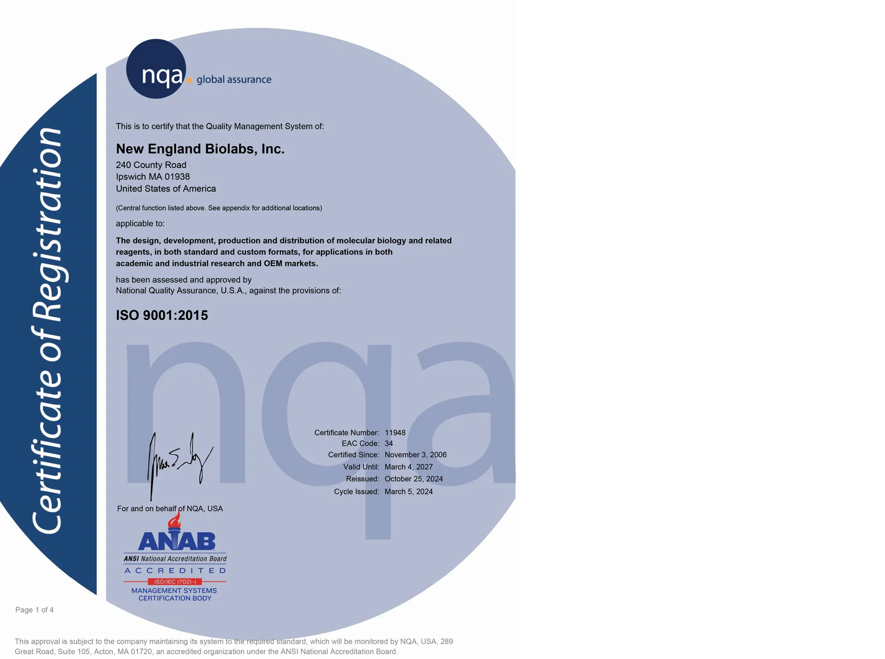 ISO Certification thumbnail