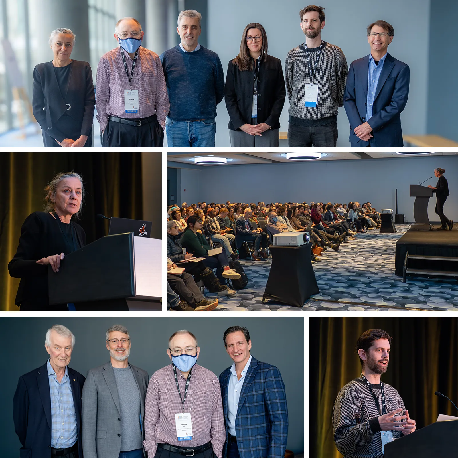 Collage of photos from 2026 Unorthodox Genomes Symposium