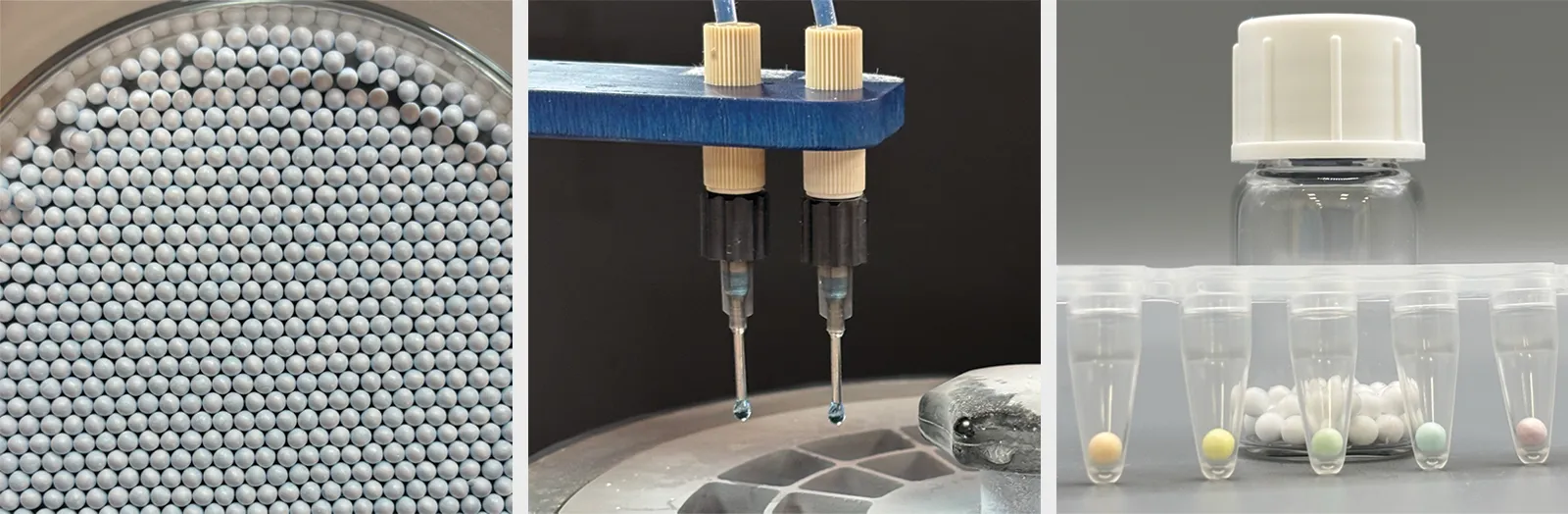 Lyophilized beads (lyo beads) manufacturing and packaging