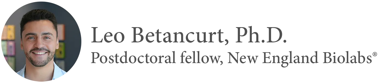 Leo Betancurt headshot and title