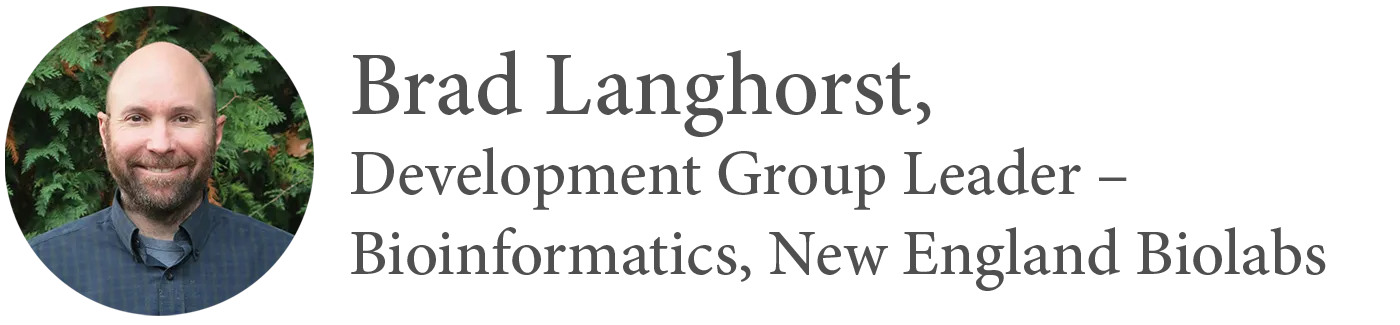 Headshot and title for Brad Langhorst