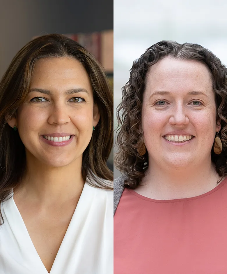 Trending Topics photo of Deyra Rodriguez and Heather Raimer Young for Breaking Through Bias webinar