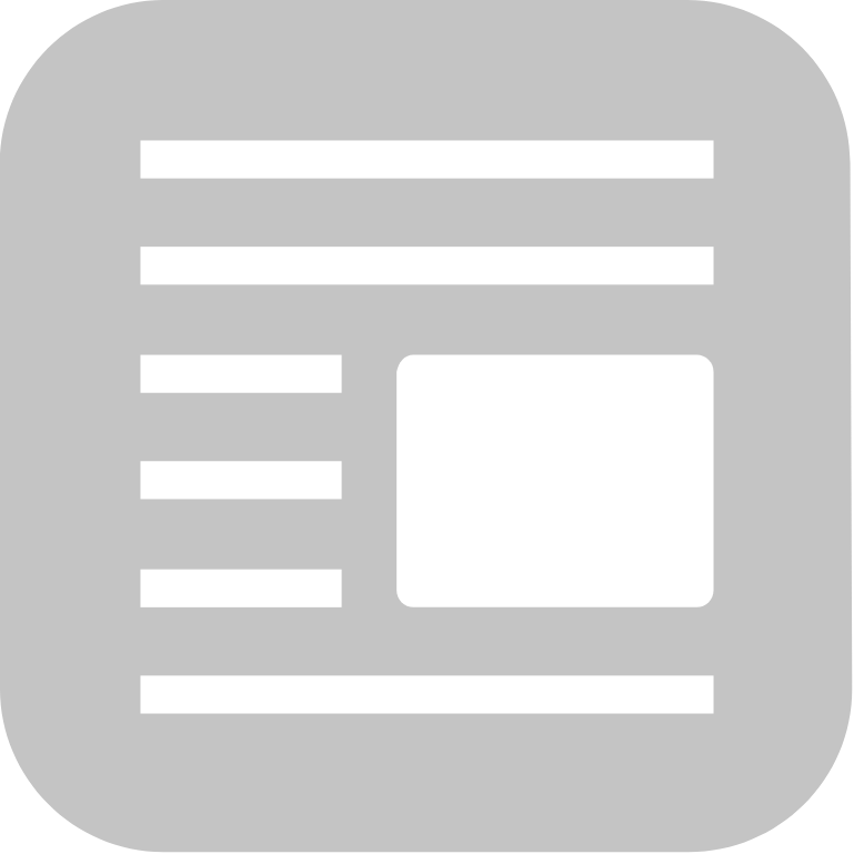 Resource widget icon representing feature article