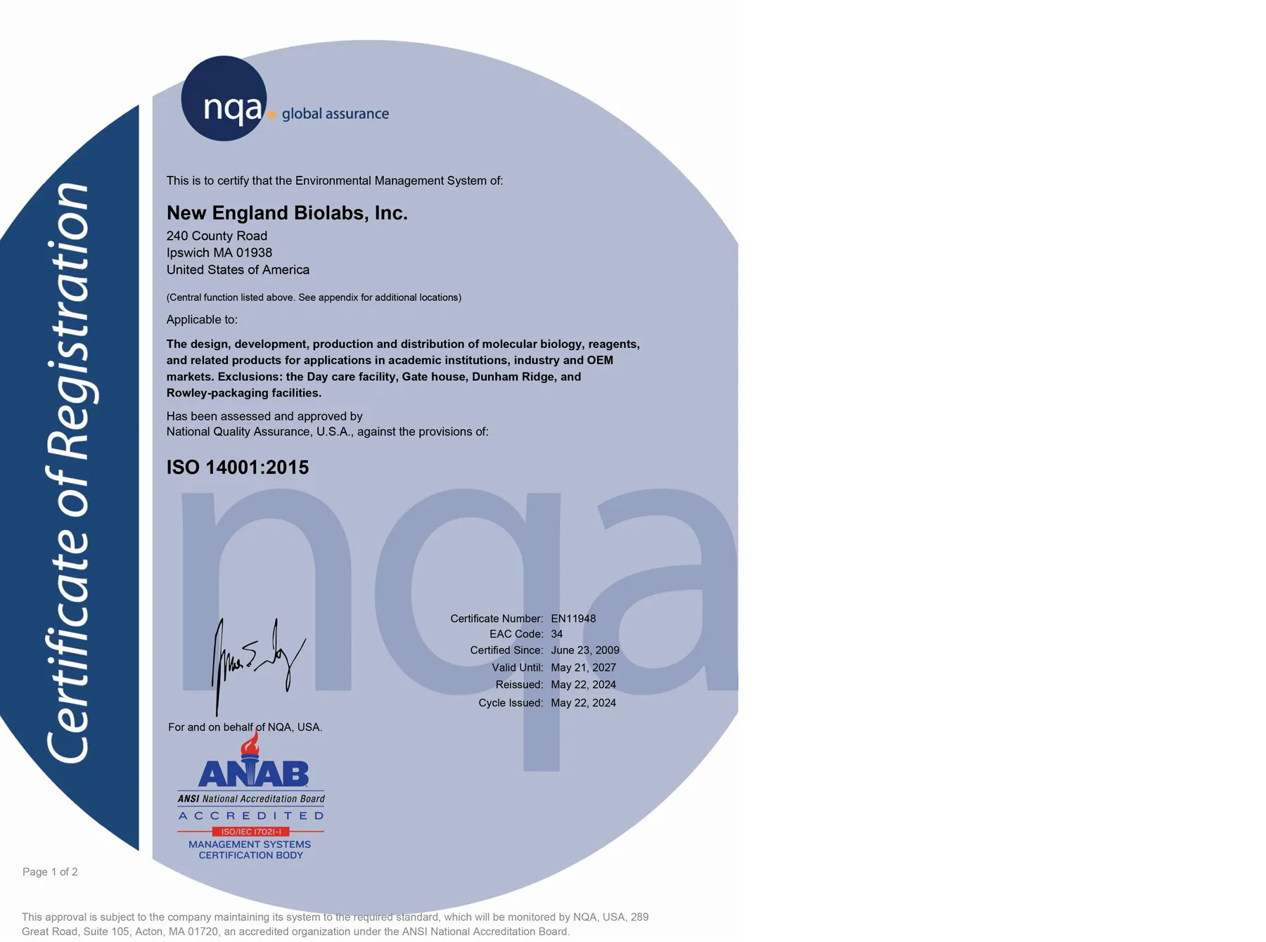ISO Certification thumbnail