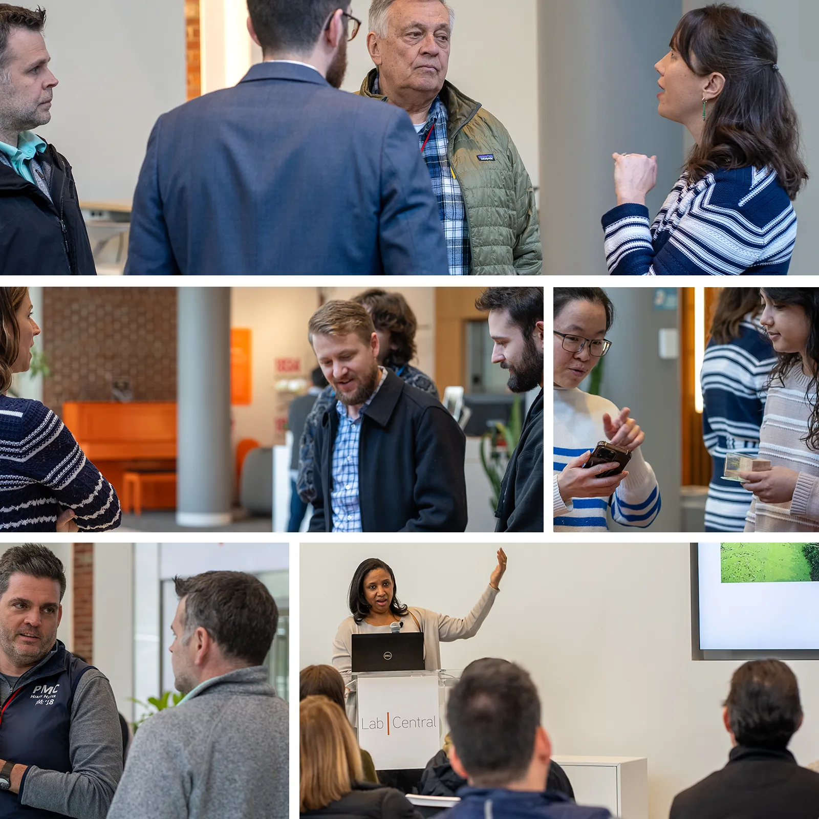 Photo collage of Labconscious® Go Green Symposium 2025