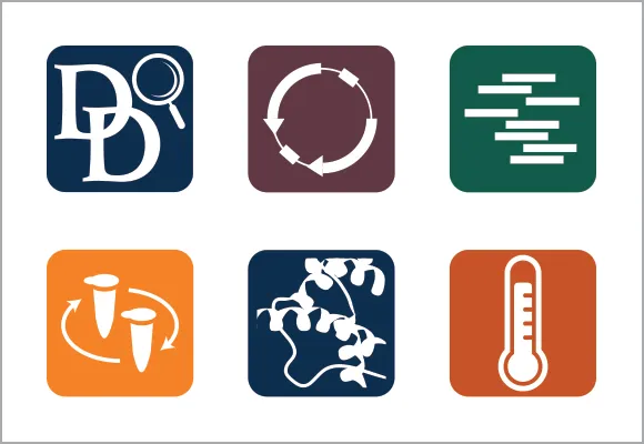 Find the Support You Need: Tools, depicting grid of web tool icons