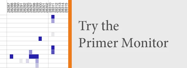 Call-to-action for Primer Monitor Tool