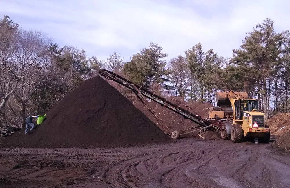 Photo of Black Earth compost pile