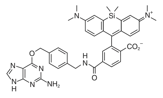 SNAP-Cell® 647-SiR structure