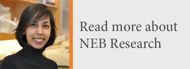 Call-to-action for NEB® Research